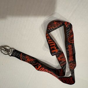 Jagermeister Black and Orange Lanyard New